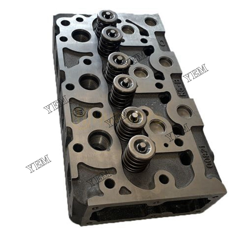 YEM Engine Parts Complete Cylinder Head Assy Valves For Kubota D1101 DH1101 Engine For Kubota