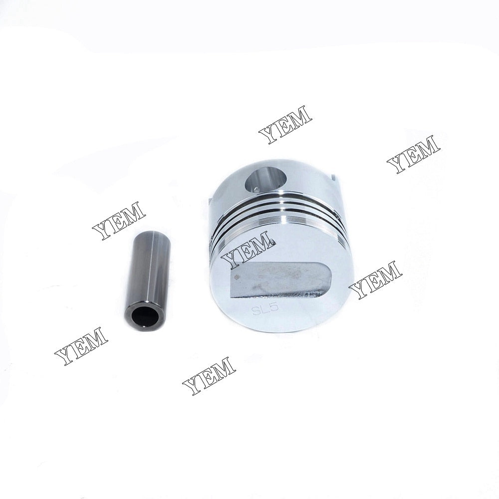 YEM Engine Parts Piston + Ring Kit Set STD For Mitsubishi S3L x3 PCS Engine Parts For Mitsubishi