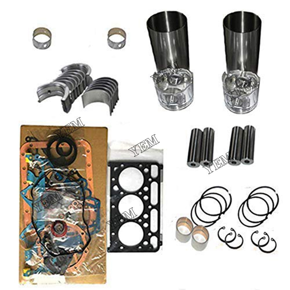 YEM Engine Parts Overhaul Rebuild Kits For Kubota Z751 EngineTractor L175 L185 L1501 L1500 L1801 For Kubota