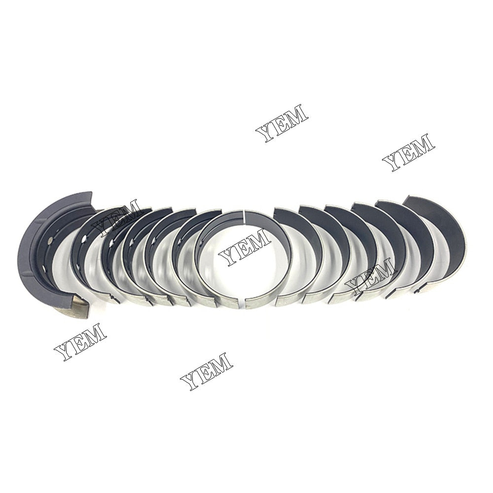 YEM Engine Parts 14 PCS STD Main Bearings Set 3802070 For Cummins 5.9L/6.7L Engine For Cummins