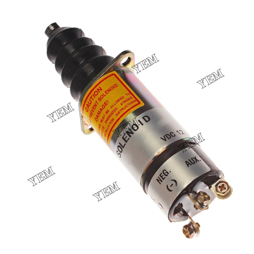 YEM Engine Parts Shutoff Stop Solenoid 23041 023041 for Woodward Westerbeke Equipment 12V For Other