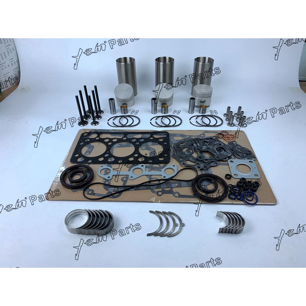 YEM Engine Parts D750 Rebuild Kit For Kubota B5200D B5200E B7100 B7100HST-DT B7100HST-E For Kubota