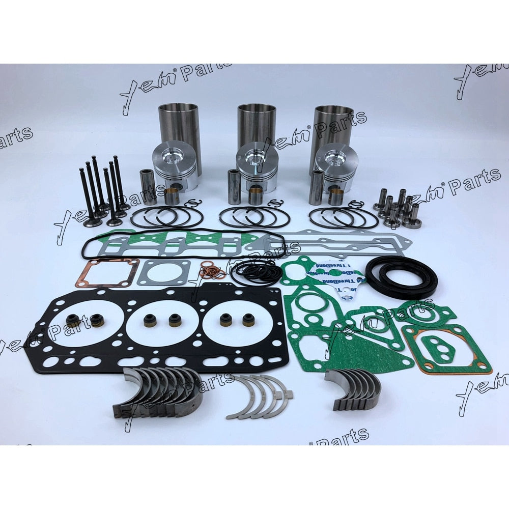 YEM Engine Parts 3TNV88-QTB Rebuild Kit For Yanmar Engine For Takeuchi TB135 Compact Excavator For Yanmar