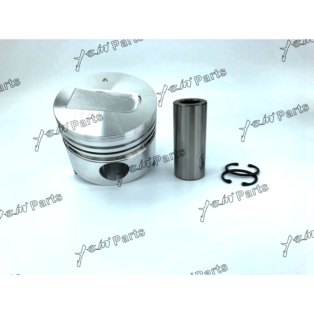 YEM Engine Parts 3Pcs S3L S3L2 Piston Kit For Mitsubishi Engine EB250 EB306 Excavator 31A17-0910 For Mitsubishi