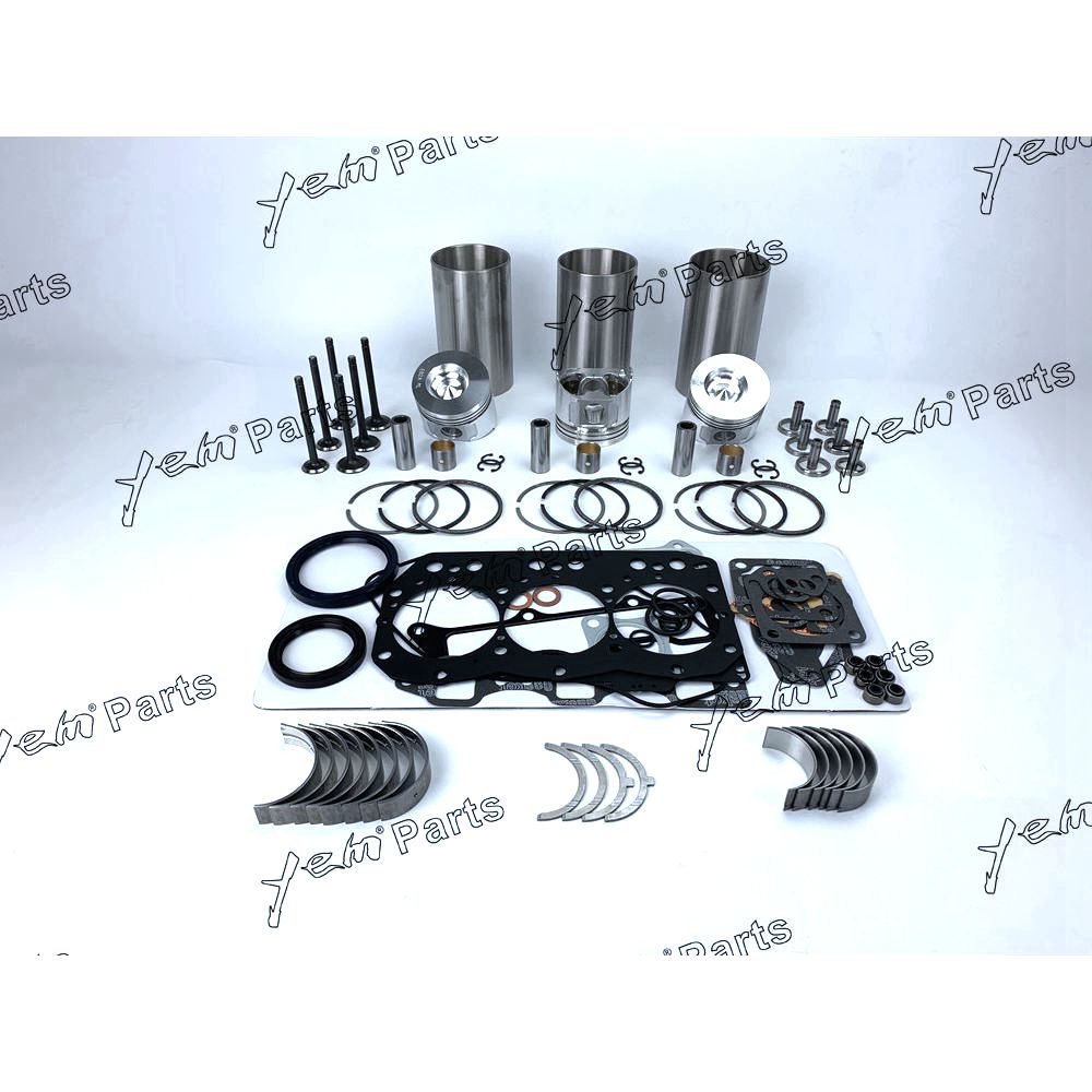 YEM Engine Parts 3TNE82 3TNE82A Overhaul Rebuild Kit For Yanmar Engine SK30SR SK35SR-1 Excavator For Yanmar