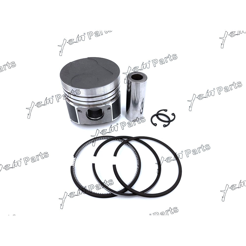 YEM Engine Parts Piston + Ring Kit Set STD 72mm For Kubota D905 / V1205 Engine Parts For Kubota