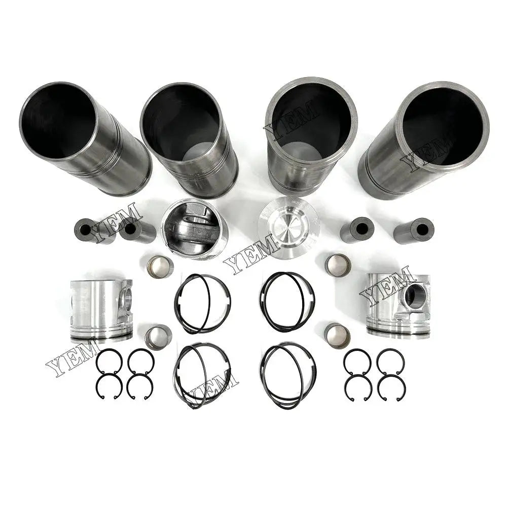 4X High performanceCylinder Liner Kit For Volvo D5A-T Engine YEMPARTS