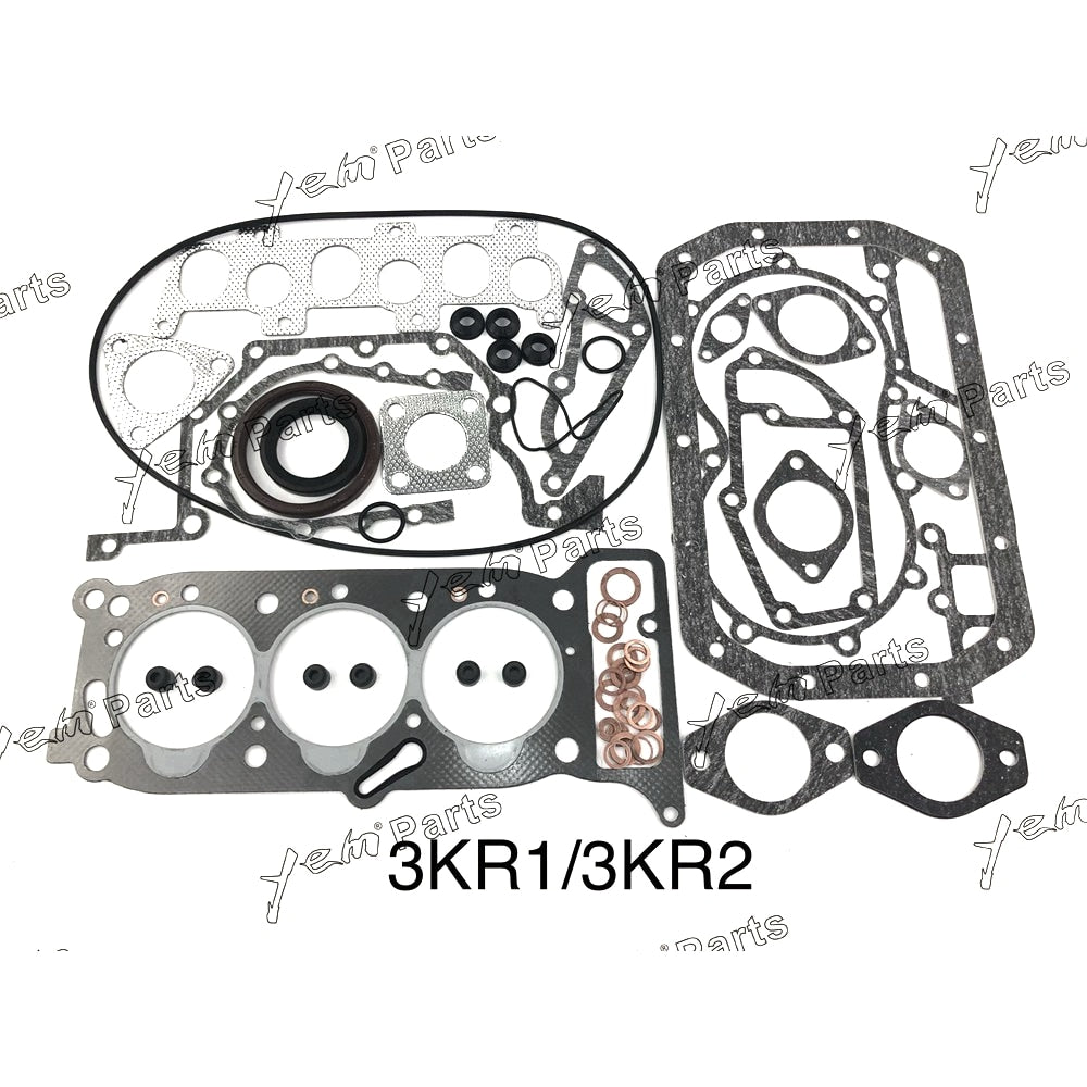 YEM Engine Parts Full Gasket Set For ISUZU 3KR1 Engine Parts For Isuzu