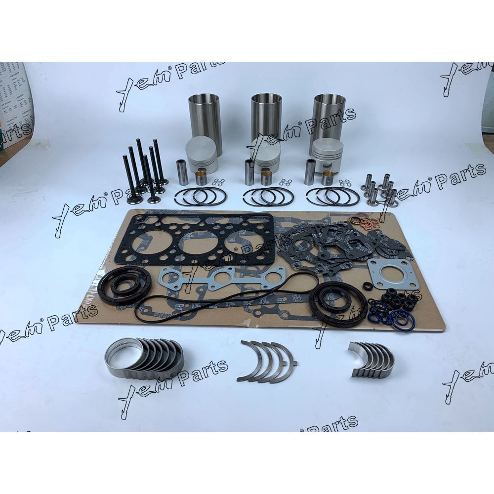 YEM Engine Parts STD Overhaul Rebuild Kit For Kubota D750 D750-B For Kubota B5200 B7100 Tractor For Kubota