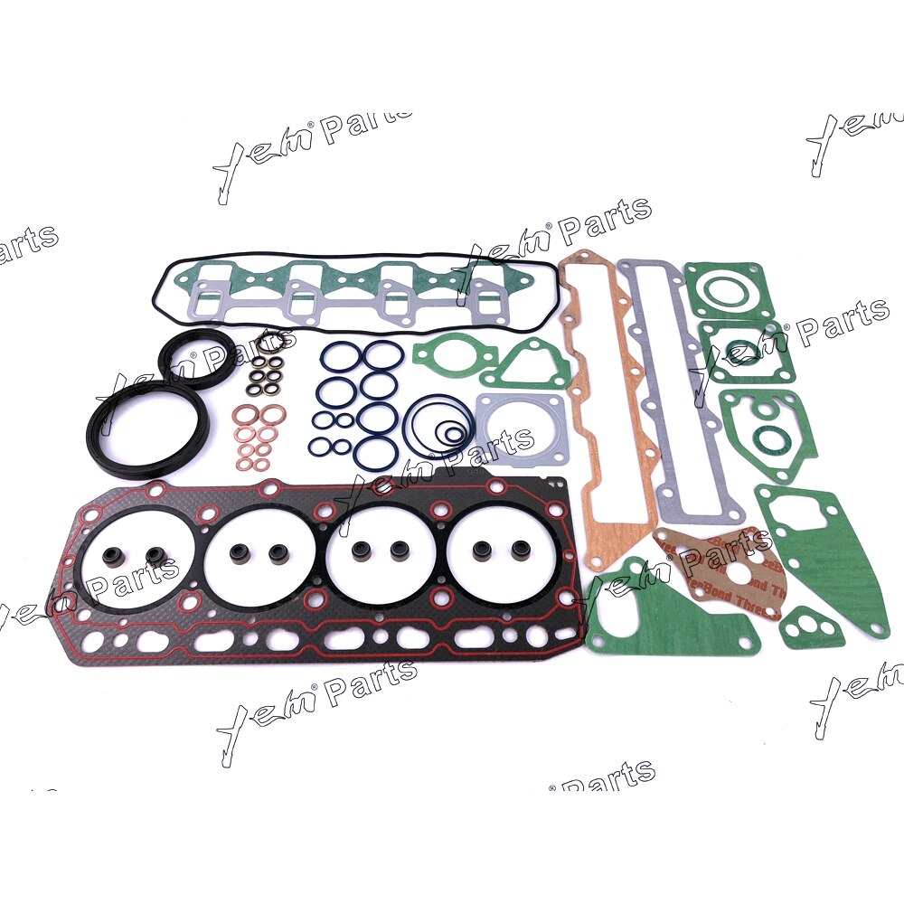 YEM Engine Parts For Yanmar 4TNV88 For Komatsu 4D88E-5 Engine Gasket Kit Complete 729601-92740 For Yanmar