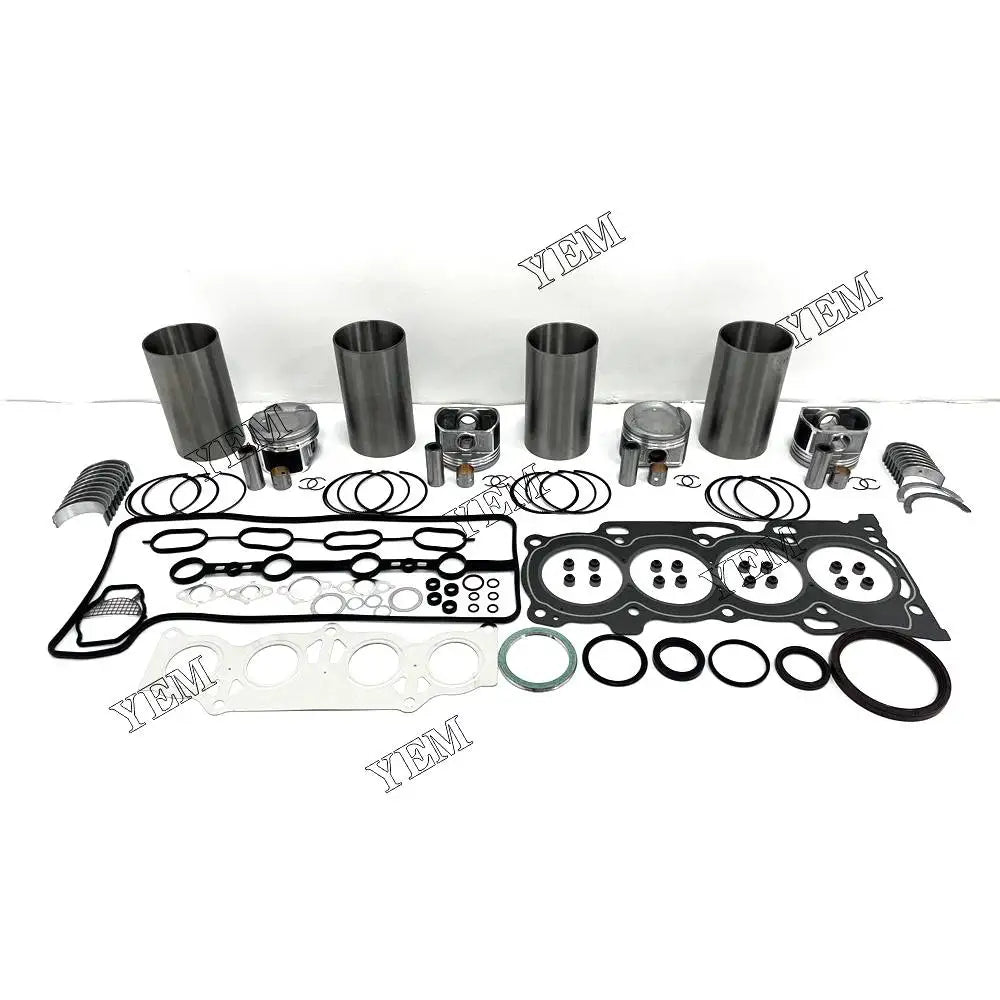 1 year warranty For Toyota Repair Kit With Piston Rings Liner Cylinder Gaskets Bearings 1AZ engine Parts YEMPARTS