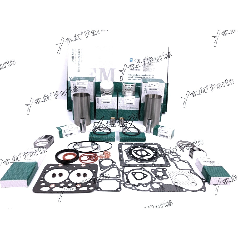 YEM Engine Parts STD F2L511 Overhaul Rebuild Kit For Deutz F2L 511 Engine Liner Piston Gasket For Deutz