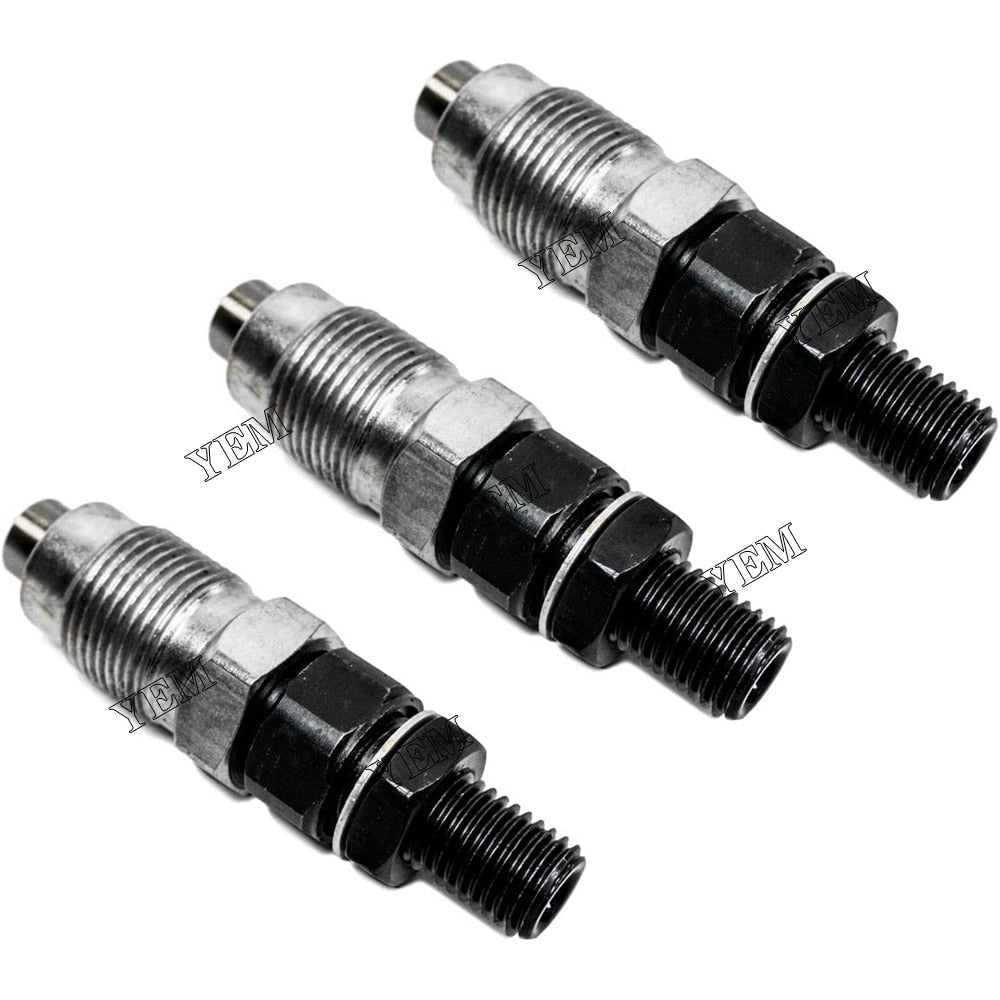 YEM Engine Parts 3 pcs Fuel Injector For Kubota D905 V1305 V1505 D1005 V1205 Engine For Kubota