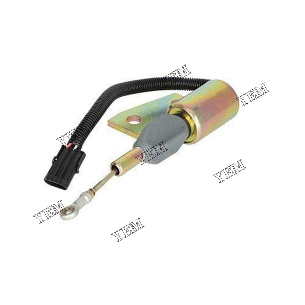 YEM Engine Parts Fuel Shut Off Solenoid For Case IH MX100 MX110 MX120 MX135 ++ Tractors For Case