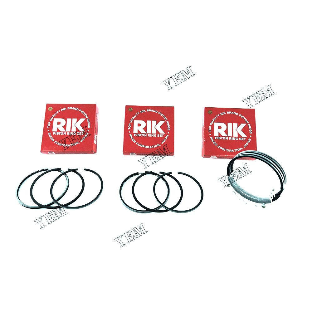 YEM Engine Parts K3E Piston Ring Set For Mitsubishi Engine For Caterpillar ME20 E3E ME25 E4E Loader For Caterpillar