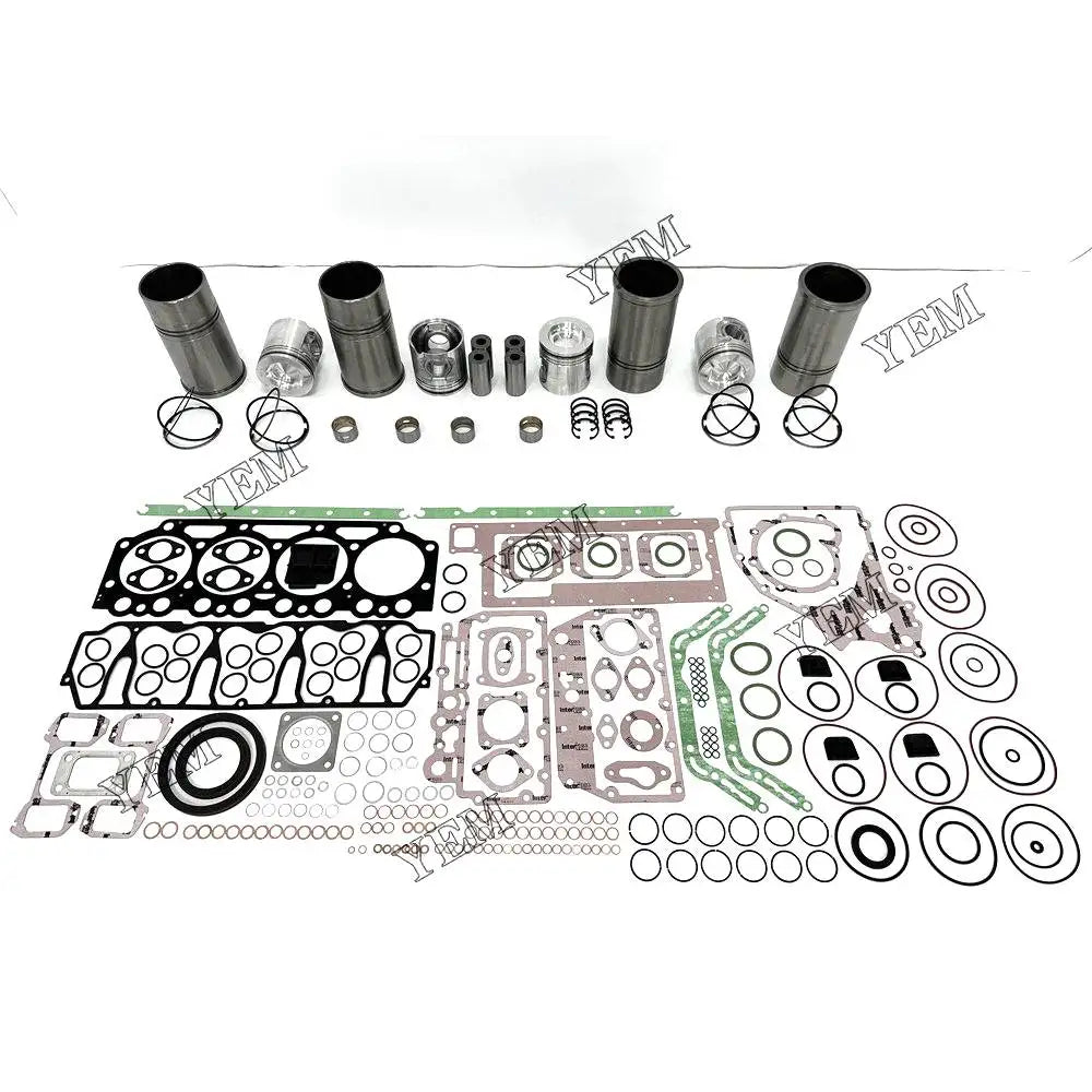 4X High performanceOverhaul Kit With Gasket Set For Volvo D5A-T Engine YEMPARTS