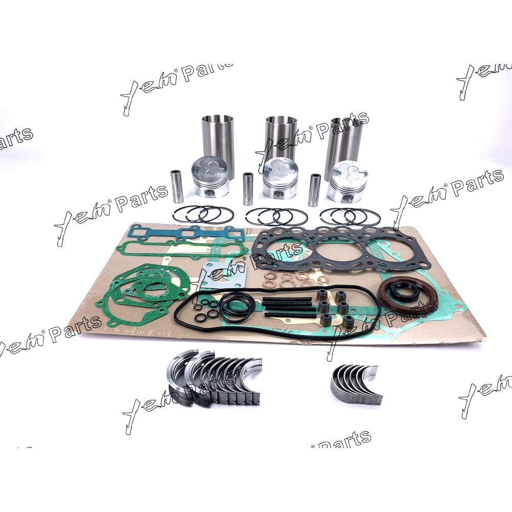 YEM Engine Parts Mitsubishi L3E L3E-61SDH EngineOverhaul Rebuild Kit Fit For Volvo EC15 21mm Pin For Volvo