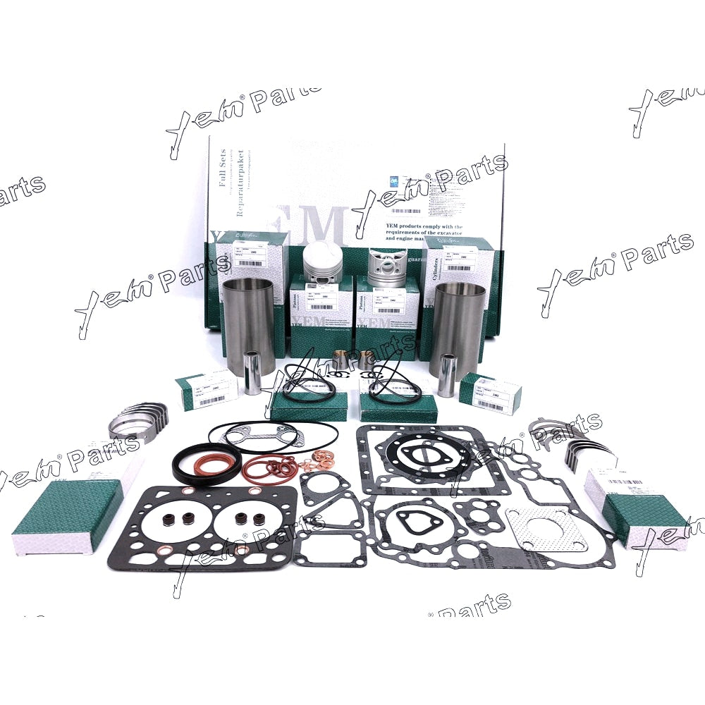 YEM Engine Parts STD Overhaul Rebuild Kit For Kubota Z482 Engine T1600H Tractor For Kubota