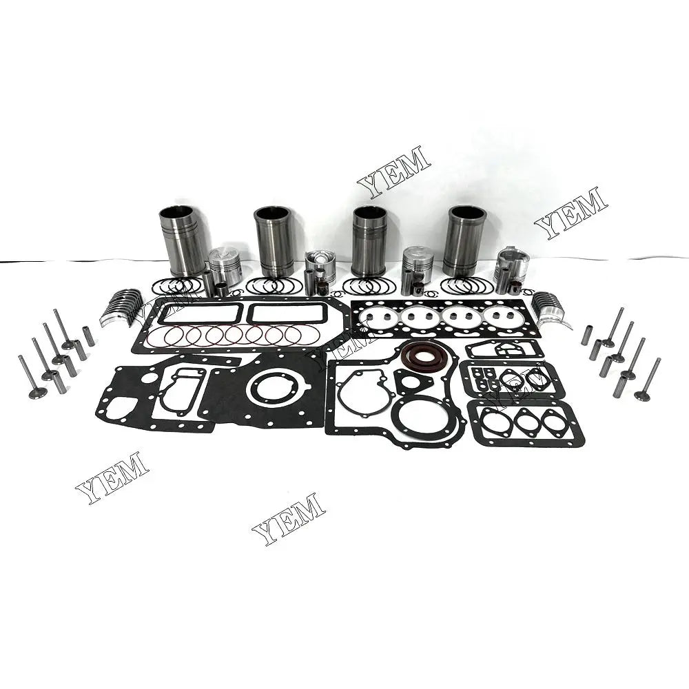 competitive price Engine Overhaul Rebuild Kit With Gasket Bearing Valve Set For Weichai K4100D excavator engine part YEMPARTS