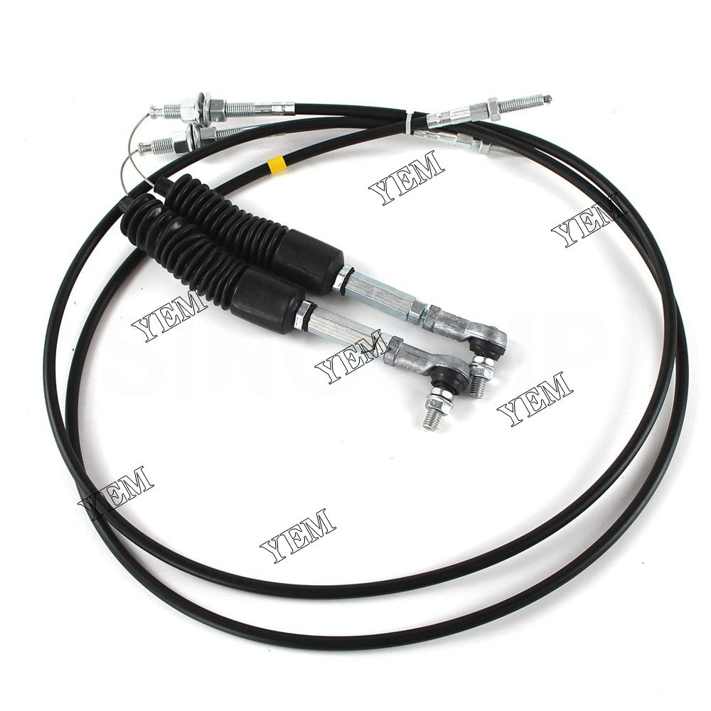 YEM Engine Parts For Caterpillar E320C 320C Excavator Throttle Accelerator Double Wire Cable For Caterpillar