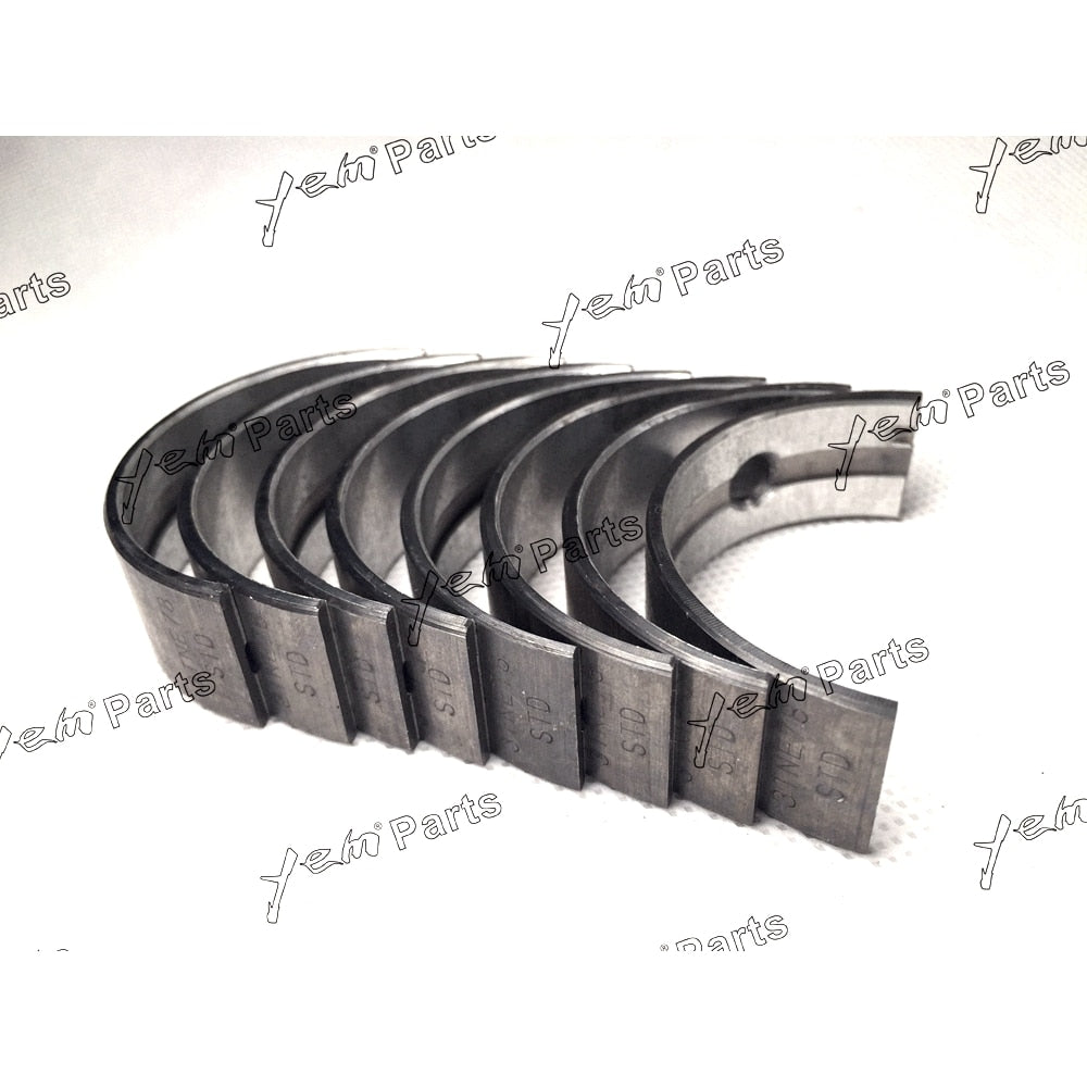 YEM Engine Parts STD Main/ Crankshaft Bearing Set Fit For Yanmar 3TNV82 3TNV82A Engine For Yanmar