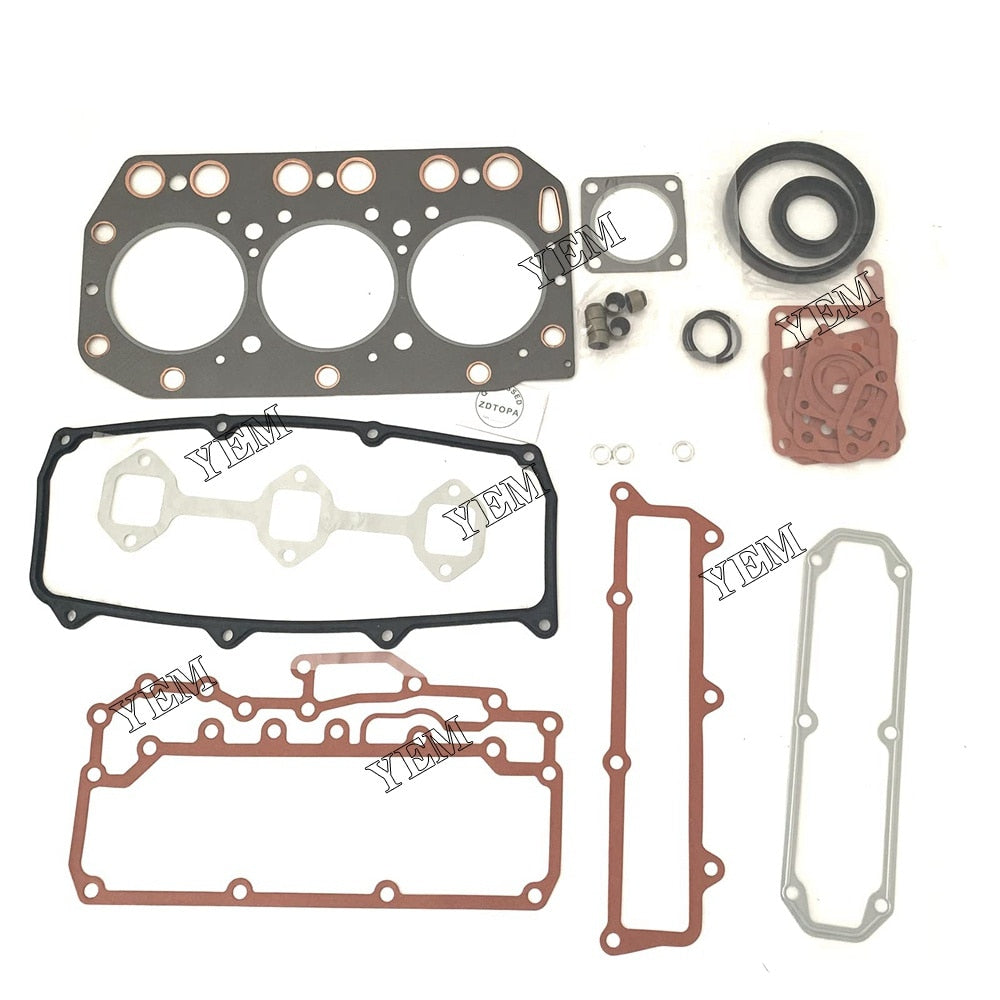 YEM Engine Parts Full Gasket Set Kit For Daewoo DSL801 U Skid Steer Loader Atlas QAS28 Generator For Doosan