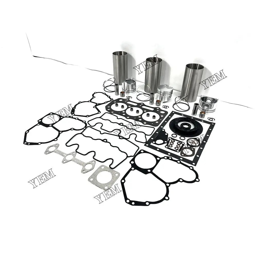 competitive price Overhaul Liner Kit With Gasket Set For Perkins 403C-11 excavator engine part YEMPARTS