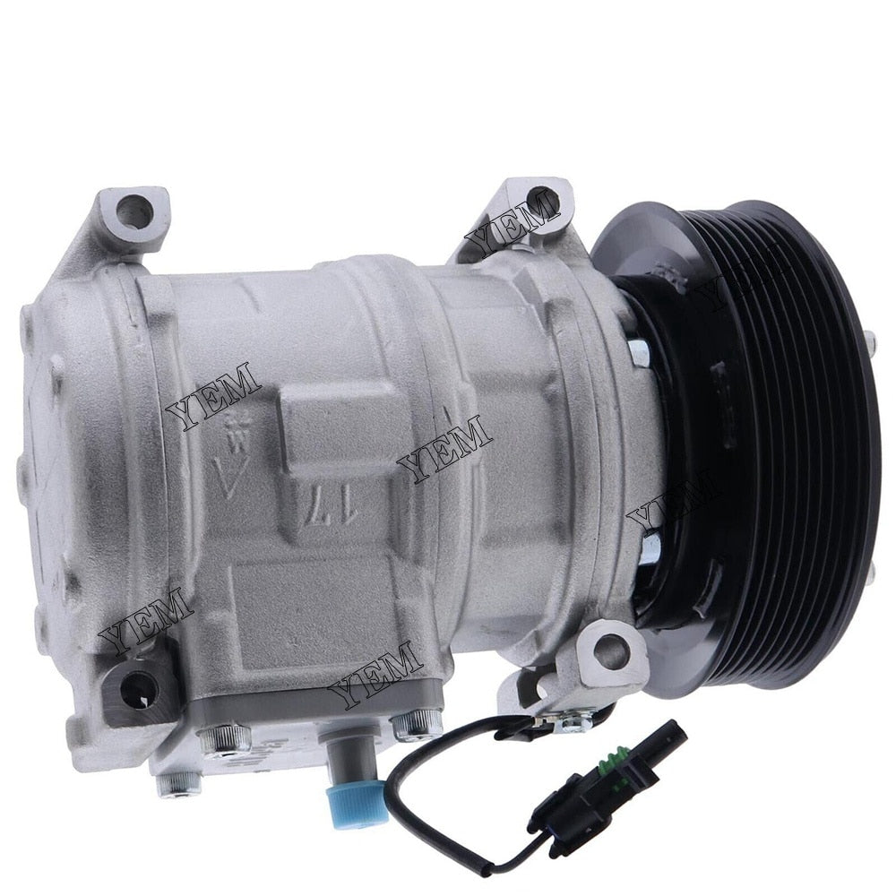YEM Engine Parts AC Compressor RE46609 TY6764 RE54254 For JOHN DEERE Tractor For Denso 10PA17C For John Deere