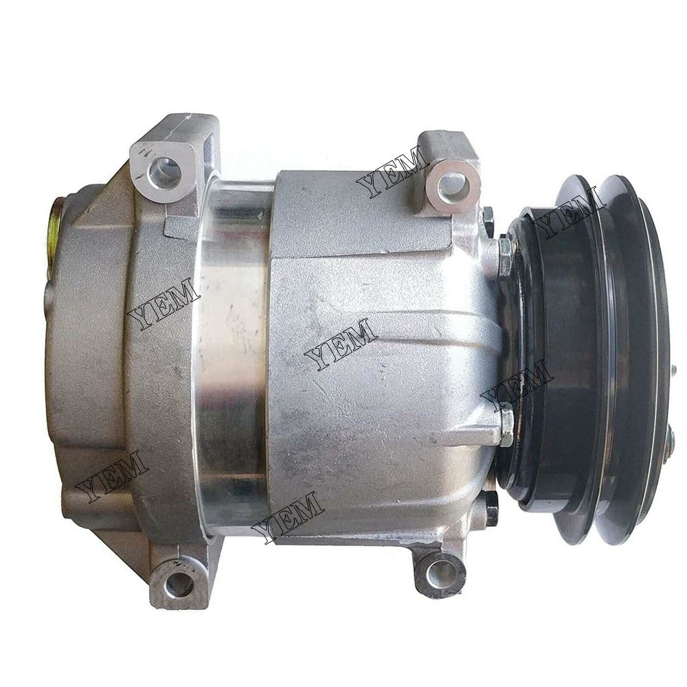 YEM Engine Parts 24V 1PK New A/C Compressor 11Q6-90040 11Q690040 For Hyundai Machinery For Hyundai