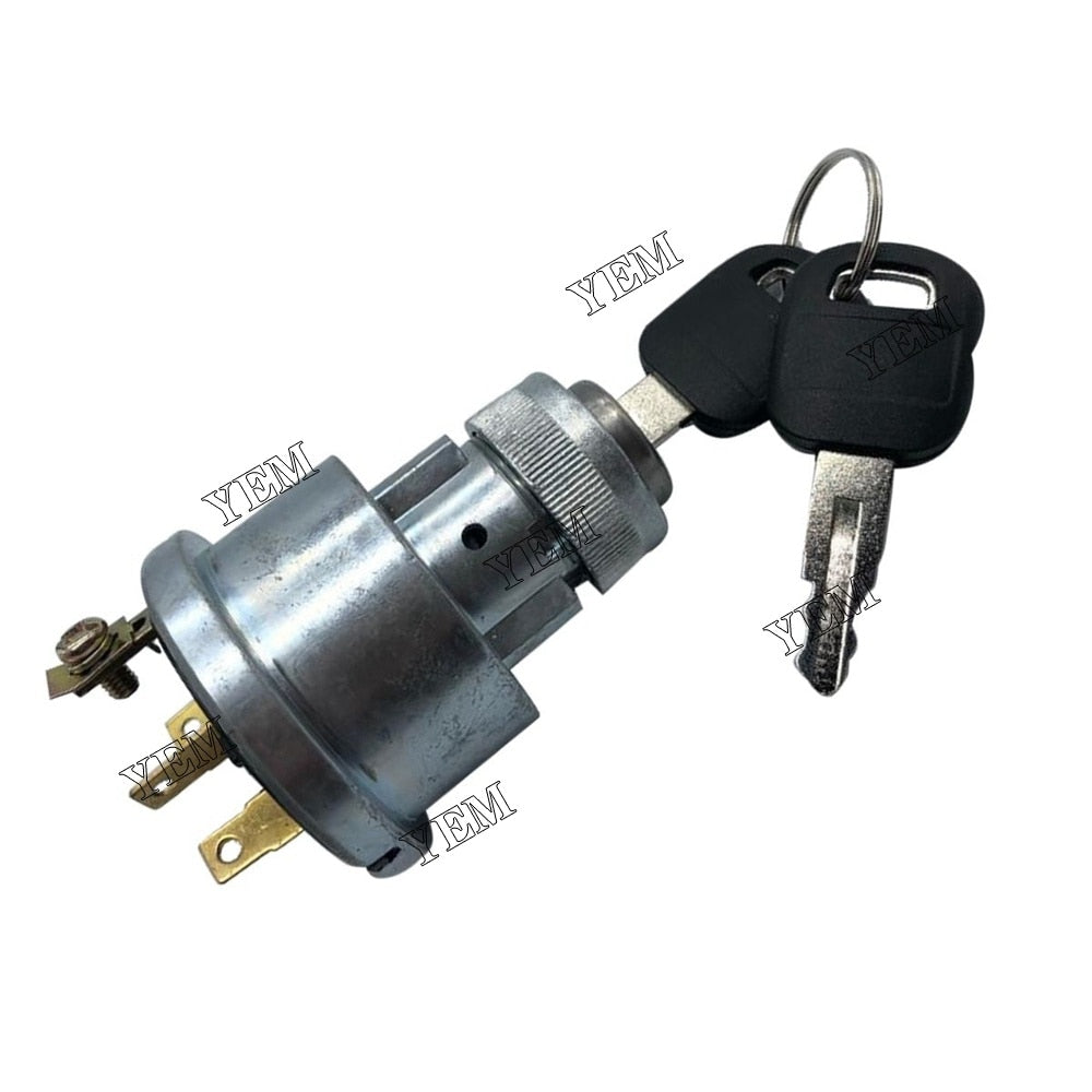 YEM Engine Parts 5 Terminal Wire Ignition Switch For CATERPILLAR 320 3E-0156 Excavator For Caterpillar