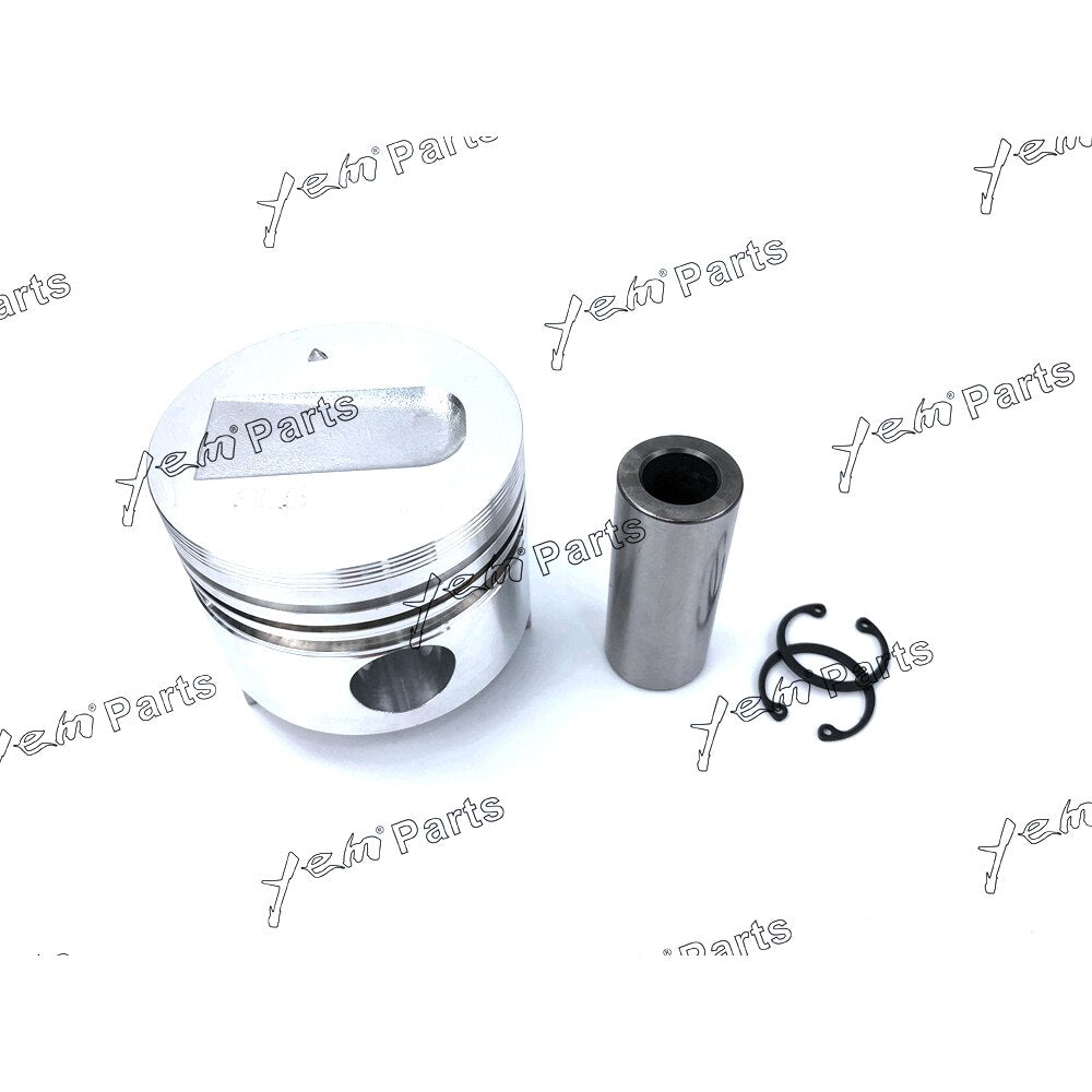 YEM Engine Parts Piston + Ring Kit Set STD For Mitsubishi S3L Engine Parts For Mitsubishi