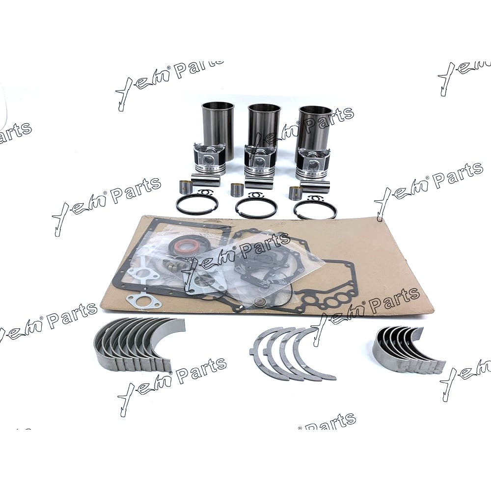 YEM Engine Parts STD Rebuild Kit For Yanmar 3TNE82A 3TNE82 Piston & Rings & Gasket & Bearing For Yanmar