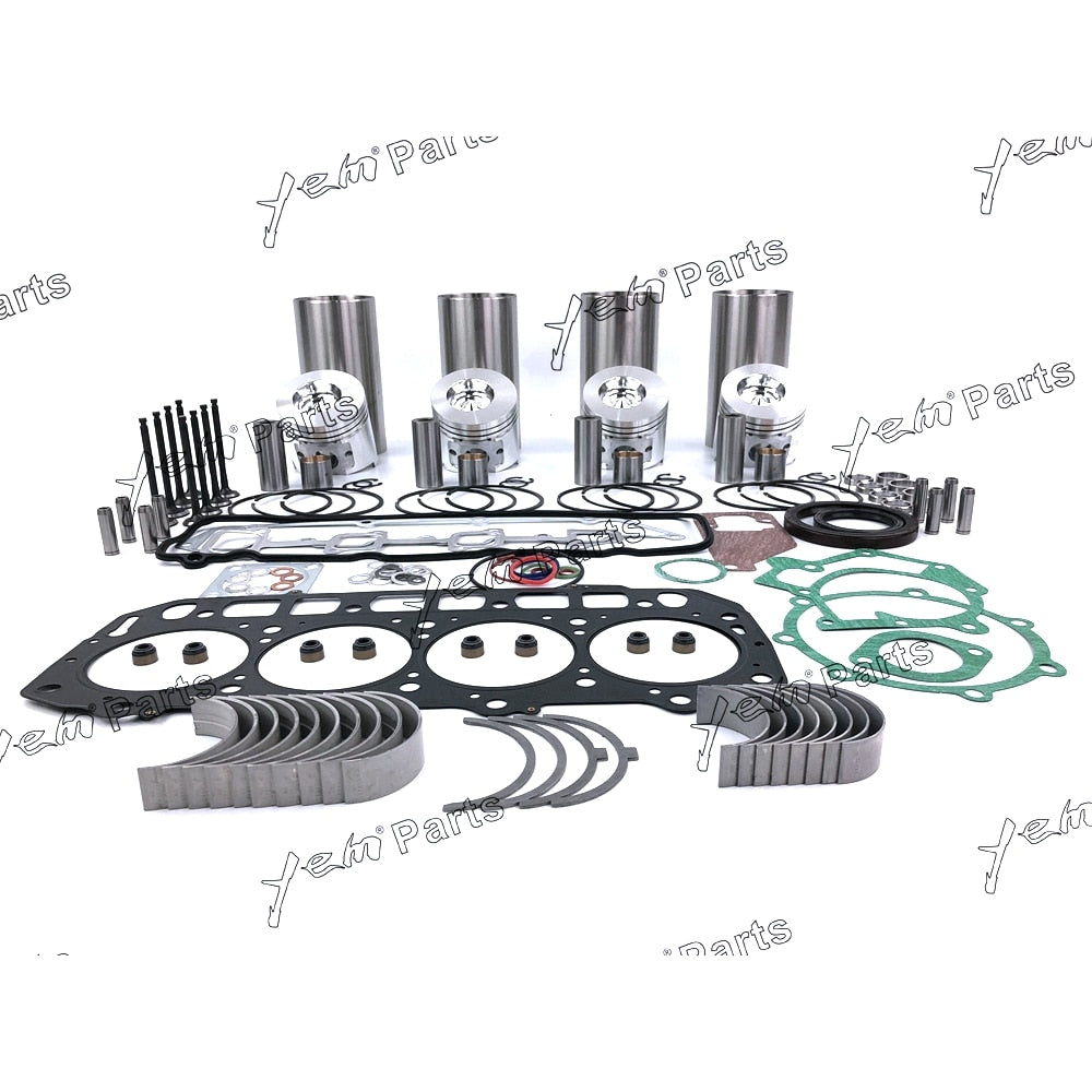 YEM Engine Parts Overhaul Rebuild Kit For Yanmar 4TNE98 4D98E 4TNE98-NMH 4TNE98-BQ Engine For Yanmar