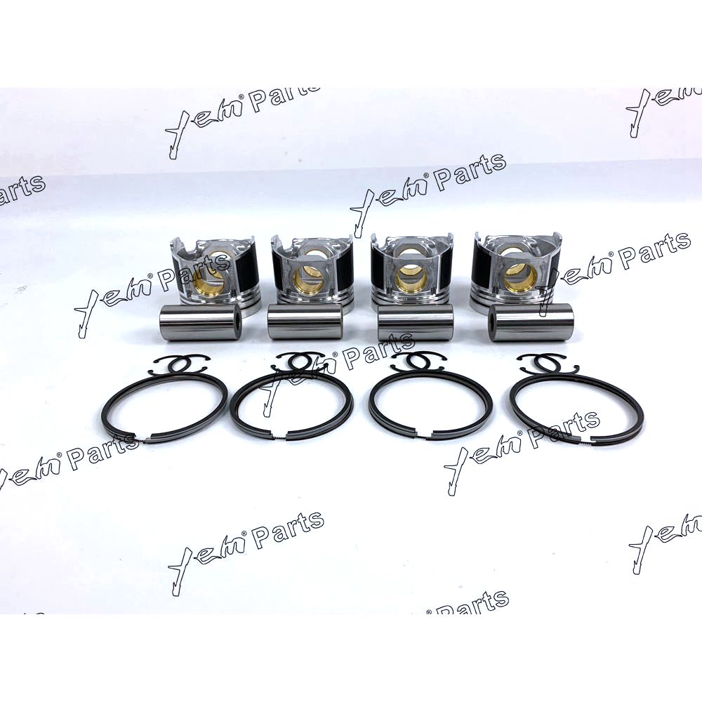 YEM Engine Parts Piston Kit 6689595 Ring 6678075 For Bobcat 430 331 335 337 341 Excavator Engine For Bobcat