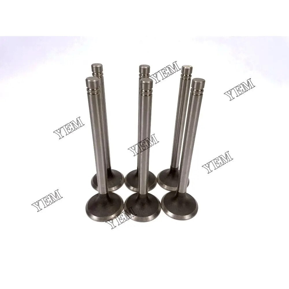 For Isuzu excavator engine DH100 Exhaust Valve YEMPARTS