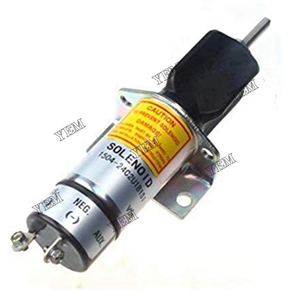 YEM Engine Parts Fuel Shut down solenoid 1502-24C2U1B1S1 For Woodward solenoid 24V, 2 Terminals For Other