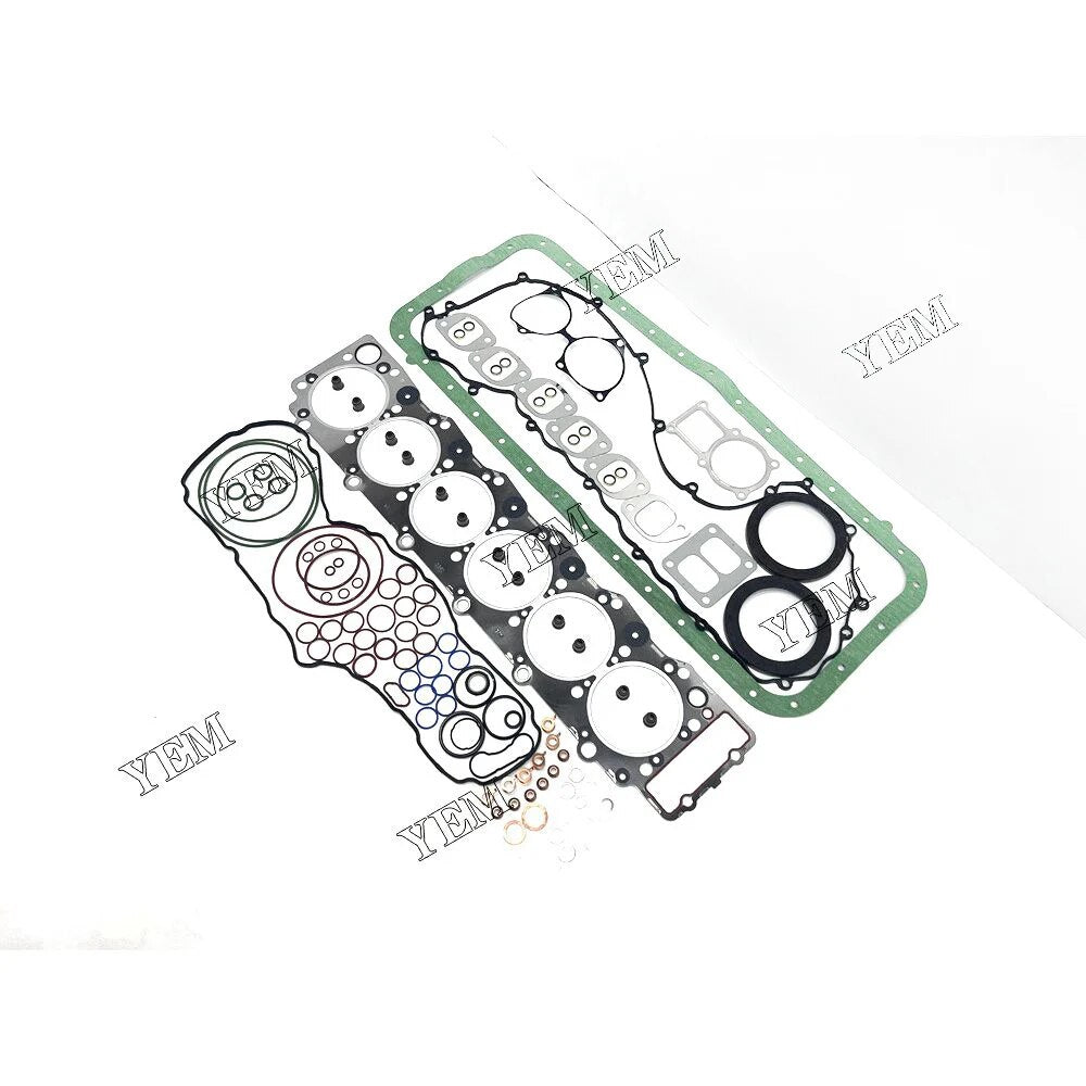 For Isuzu excavator engine 6HE1 Complete Gasket Repair Kit YEMPARTS