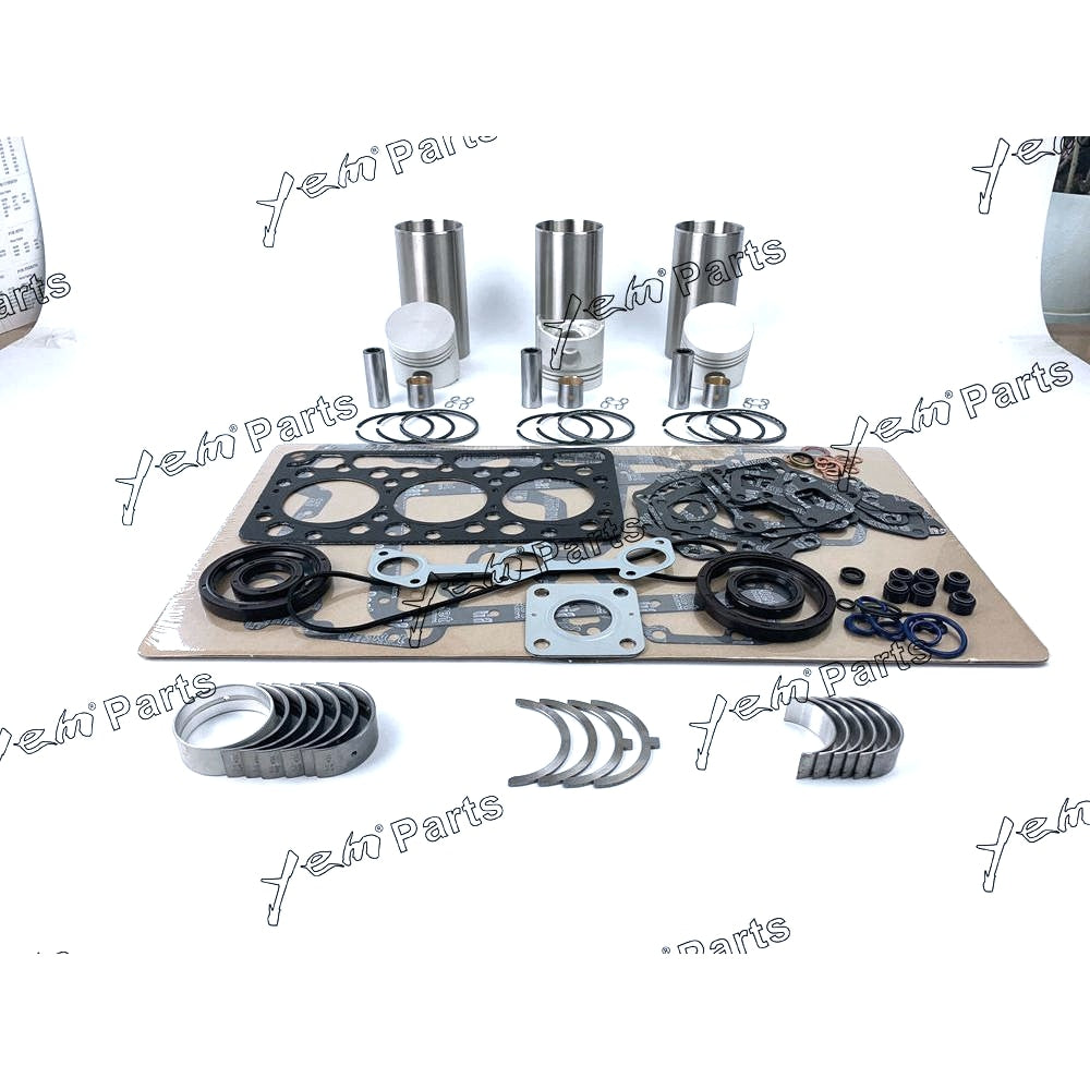 YEM Engine Parts STD D750 D750-B Overhaul Rebuild Kit For Kubota B5200 B7100 Tractor For Kubota