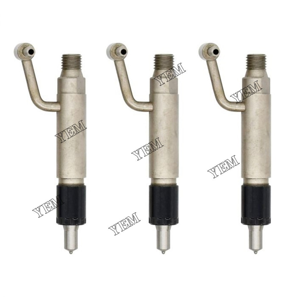 YEM Engine Parts 3 PCS Fuel Injectors For Yanmar Komatsu Engine 3D84E 3TNE84 3TNE88 729503-53100 For Yanmar