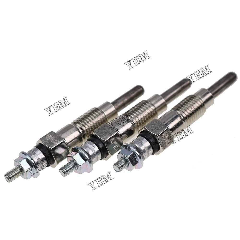 YEM Engine Parts 3PCS Glow Plugs 3284128M1 72100982 For Massey Ferguson 1010 1020 1030 1035 For Other