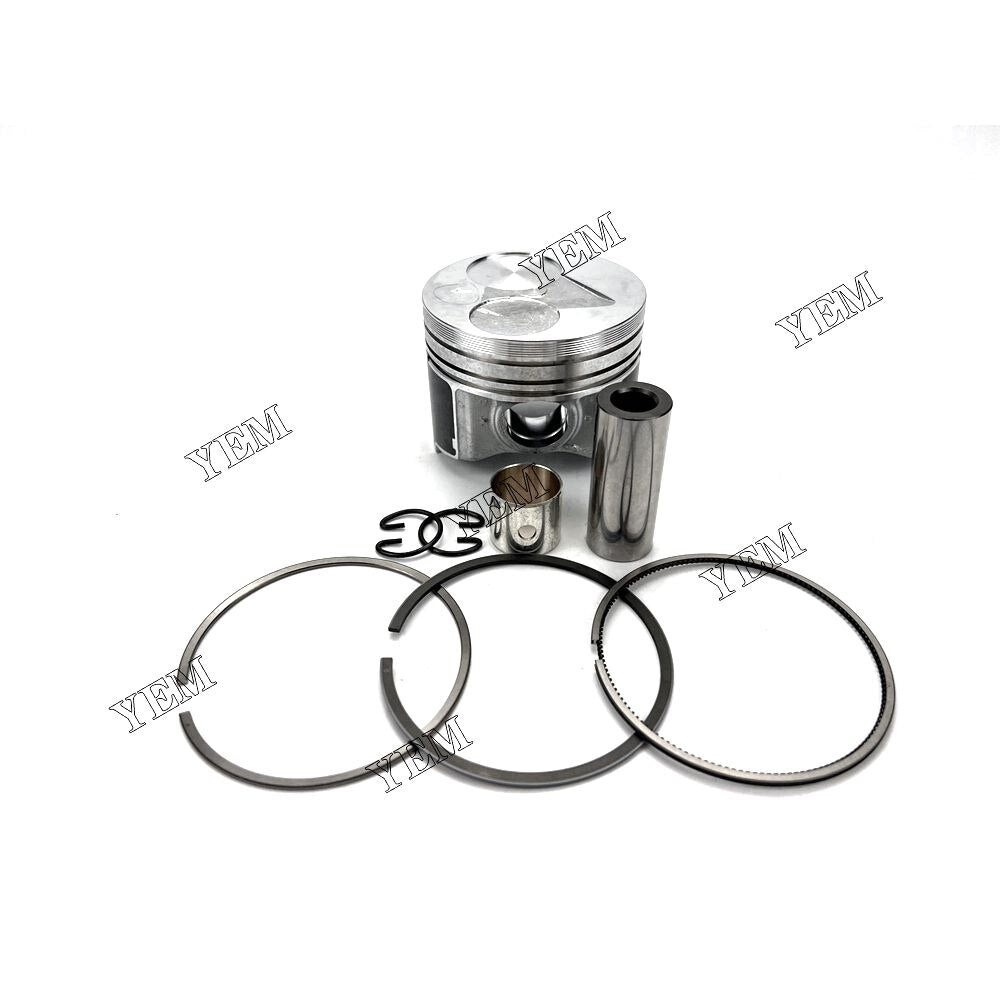 yemparts Z602 Z602T Piston & Rings 1J091-21770 For Kubota Original Engine Parts FOR KUBOTA