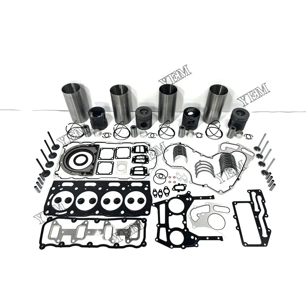 competitive price Engine Repair Liner Kit Full Gasket Set Bearing Valve For Perkins 1104 excavator engine part YEMPARTS