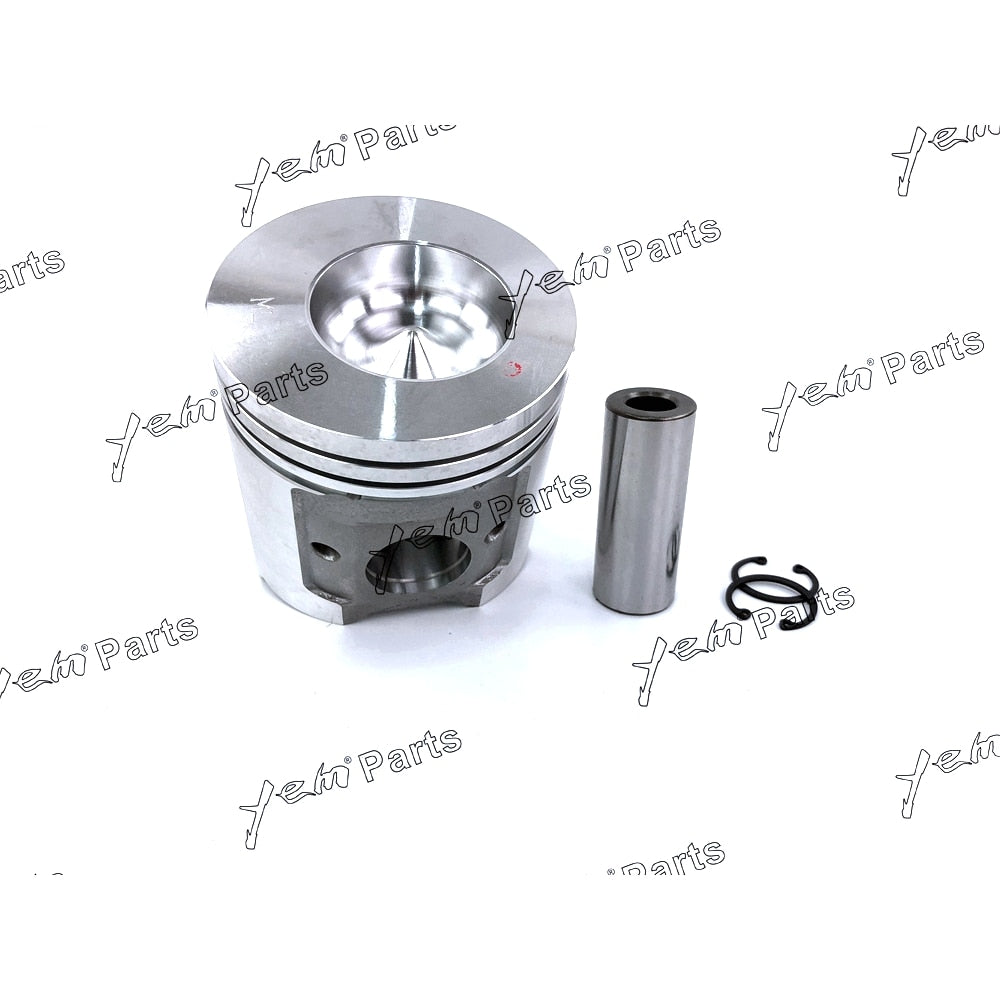 YEM Engine Parts 4 Set Piston & Rings & One Gasket Set Kit For Yanmar 4D94 4TNE94 Engine For Yanmar