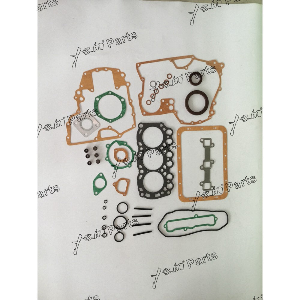 YEM Engine Parts L3E Overhaul Gasket Kit + Main Conrod Con Rod Bearing Set For Mitsubishi Engien Parts For Mitsubishi
