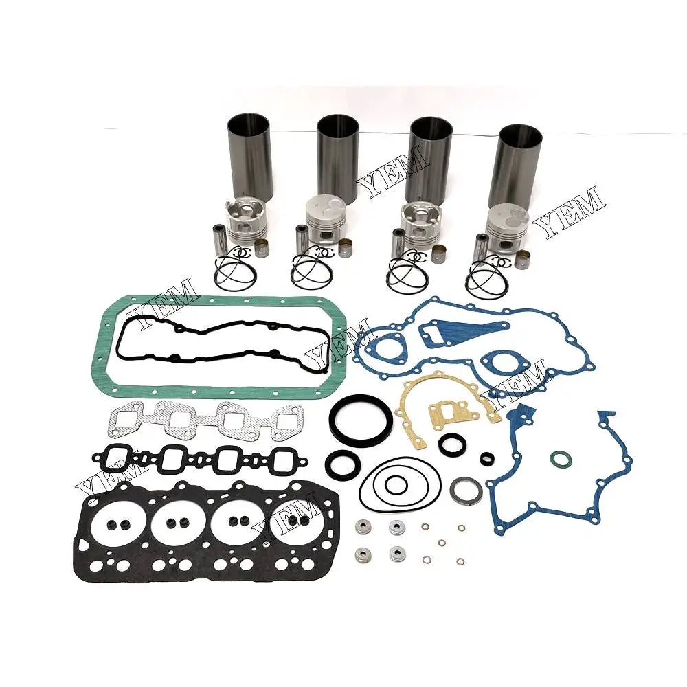 1 year warranty For Toyota Overhaul Repair Kit With Cylinder Gasket Set Piston Rings Liner 1DZ-3 engine Parts YEMPARTS