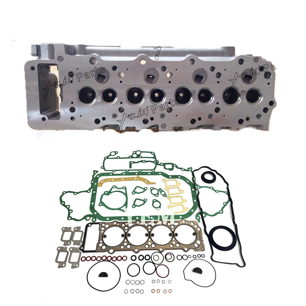 YEM Engine Parts For Mitsubishi Engine 4M40 Complete Cylinder Head with Gasket Kit For Mitsubishi