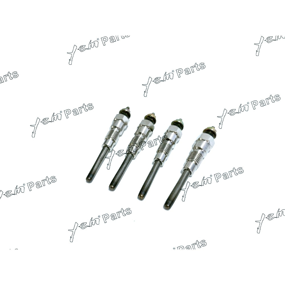 YEM Engine Parts For Kubota Track Loader SVL75 SVL75-2 4 PCS Glow Plug 1G777-65510 For Kubota