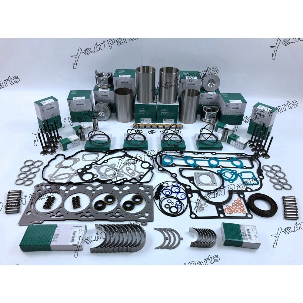 YEM Engine Parts New Rebuild Kit For Kubota V2607T Engine Bobcat 5600 5610 ToolCat Work Machines For Kubota