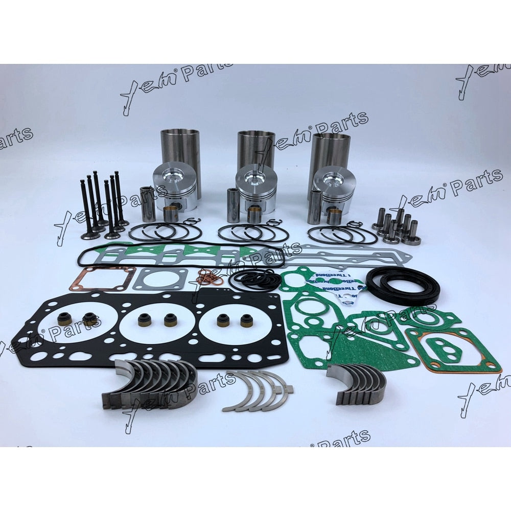 YEM Engine Parts 3TNV88-QTB Rebuild Kit For Yanmar Engine For Takeuchi TB135 Compact Excavator For Yanmar