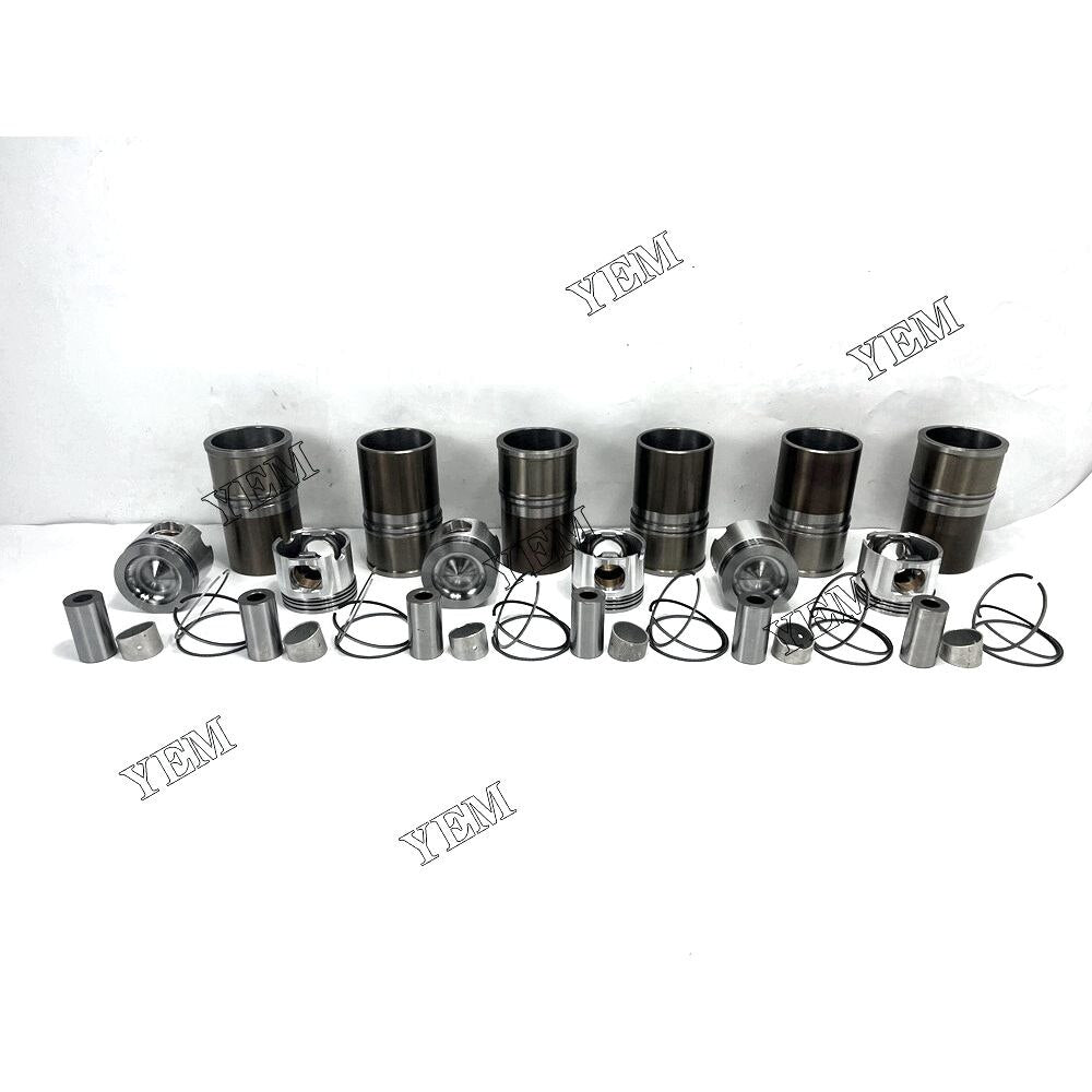 YEM C12 Cylinder Liner Kit Caterpillar excavator diesel engine HBM-NOBAS UB 60 LCV Industrie excavator YEMPARTS